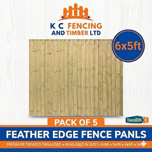 Pack 6ft x 5ft feather - 5,