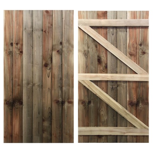 Featheredge gate ruby - gate, 1.5m