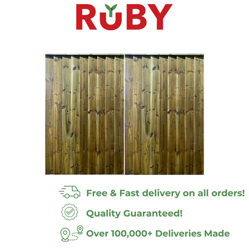 Wooden driveway gates high - wooden,