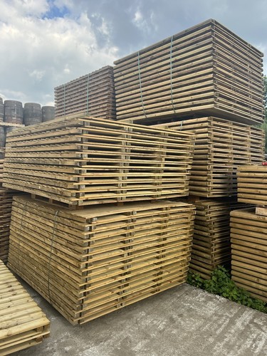 6x5 pressure treated feather - treated,