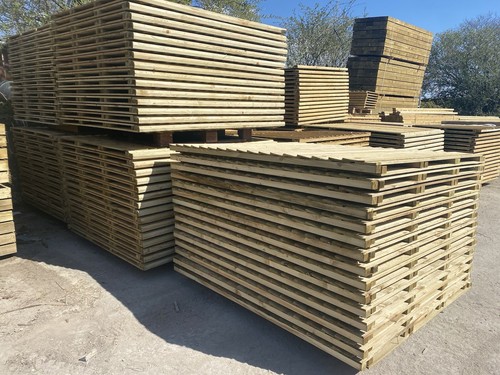 6x4 pressure treated feather - treated,