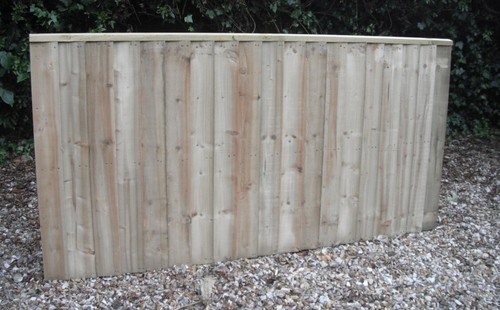Heavy duty wooden fence - duty, panels