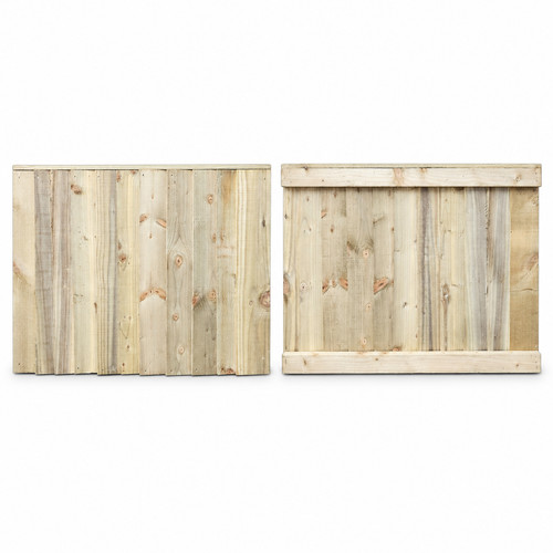Heavy duty wooden feather edge - wooden,