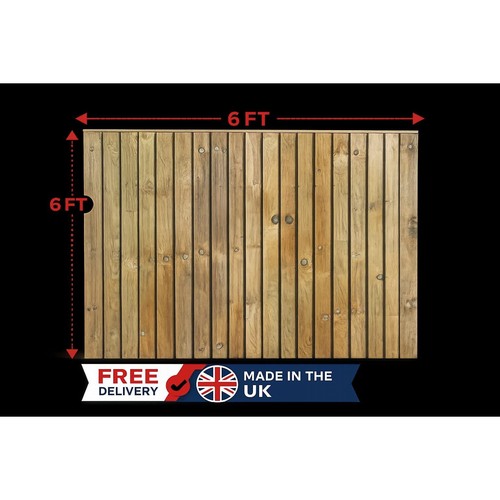 Wooden garden fence panels - wooden,