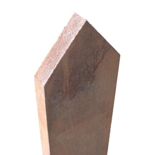 Pointed pale picket fence - pointed,