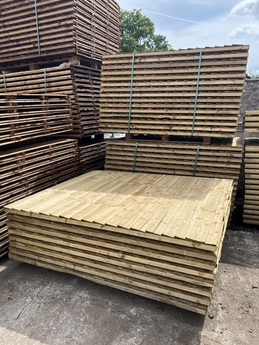 Treated 6x5 feather - treated,
